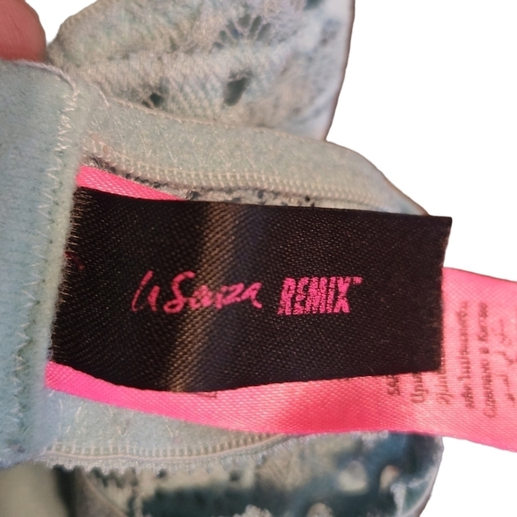 La Senza Remix  blue underwire push-up bra - Picture 6 of 9